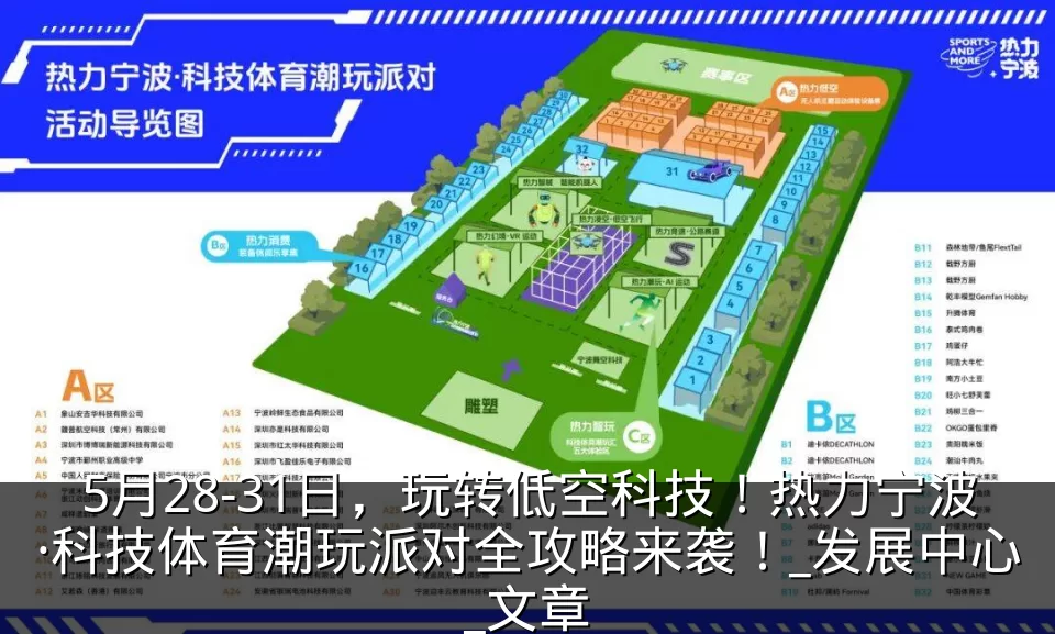 5月28-31日，玩转低空科技！热力宁波·科技体育潮玩派对全攻略来袭！_发展中心_文章